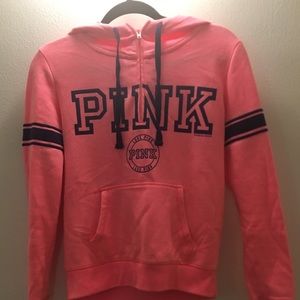 Love Pink quarter zip hoodie